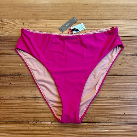 J. Crew high-rise bikini bottom. Size XL. NWT. - Picture 3 of 12